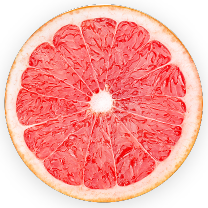 Grapefruit cut